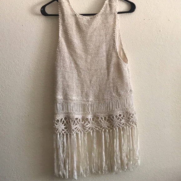 🕊Cream knit cardigan - Picture 4 of 4